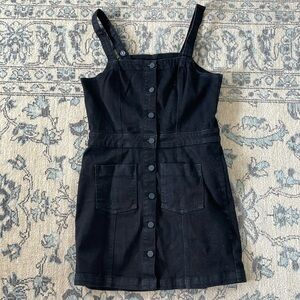 Dear John Black Denim Dress